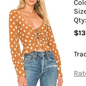 Lovers and friends blouse